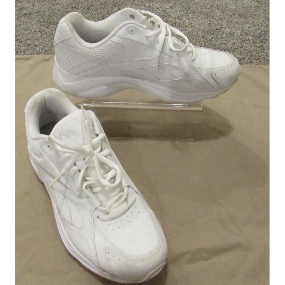 Reebok Men's White DMX MAX Athletic Walking Shoes Size US 11 UK 10 EUR 44.5